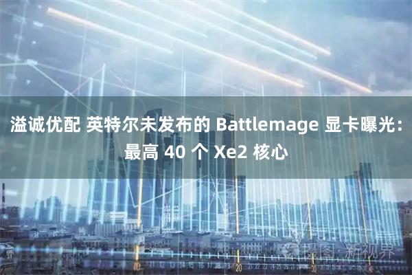 溢诚优配 英特尔未发布的 Battlemage 显卡曝光：最高 40 个 Xe2 核心