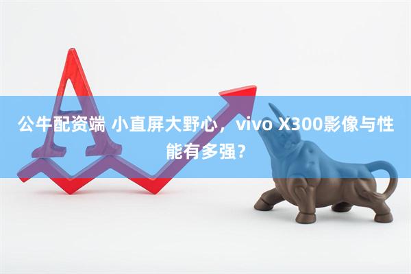 公牛配资端 小直屏大野心，vivo X300影像与性能有多强？