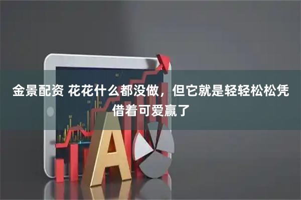 金景配资 花花什么都没做，但它就是轻轻松松凭借着可爱赢了